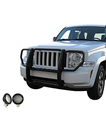 Black Horse Off Road 17A086400A-PLFB Grille Guard Kit