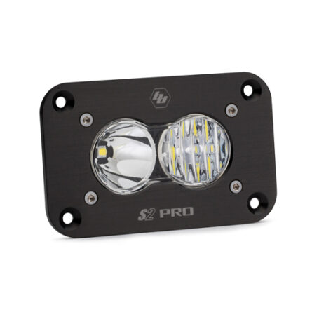Baja Designs - 481003 - S2 Pro Black Flush Mount LED Auxiliary Light Pod