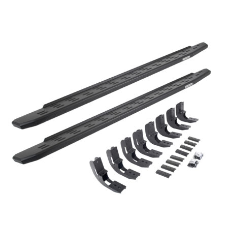 Go Rhino 69604880PC - RB30 Running Boards with Mounting Bracket Kit - Textured Black