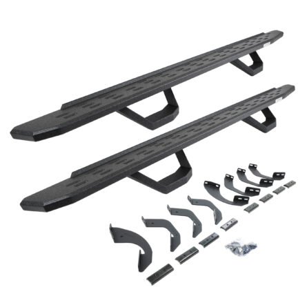 Go Rhino 6964397320T - RB30 Running Boards with Mounting Bracket Kit - Textured Black