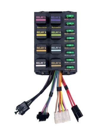 Banked Relay System 8 Relays