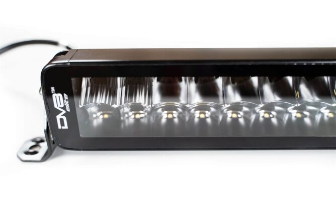 LED Light Bar; Elite Series; 20 in.; Dual Row; Black Face;