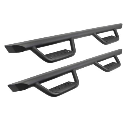 Go Rhino D224439T - Dominator Extreme D2 Side Steps With Mounting Brackets - Textured Black