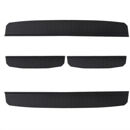 Black Entry Sill Guards For Jeep Wrangler JL JLU