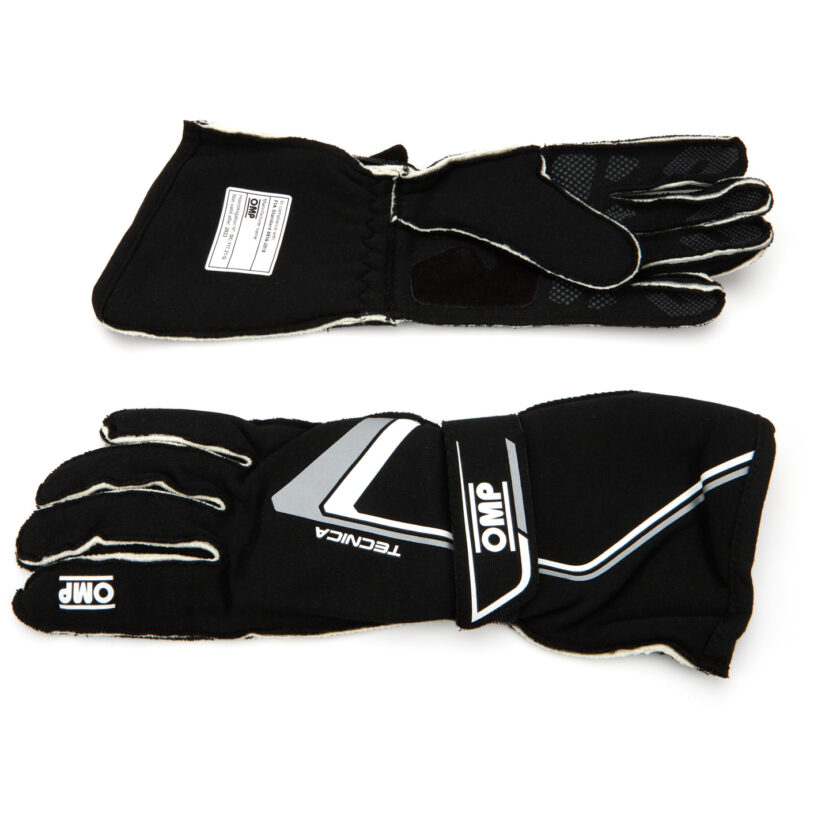 Tecnica Gloves Black And White X Large