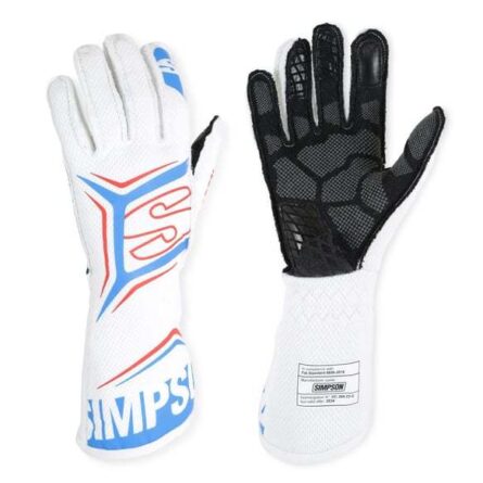 Glove Magnata Medium White / Blue SFI 3.5/5