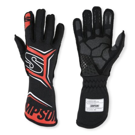 Glove Magnata X-Large Black / Red SFI 3.5/5