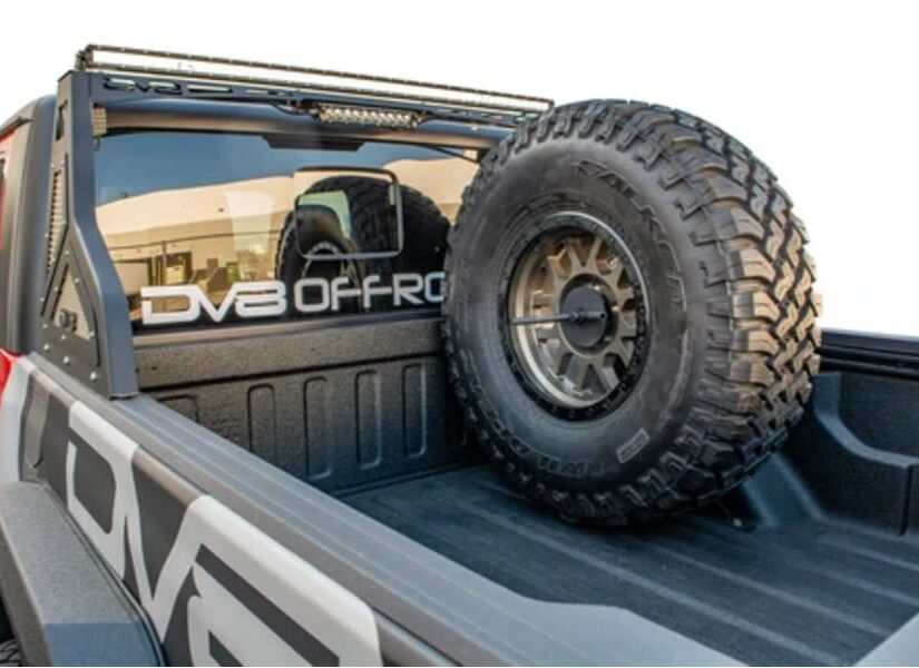 DV8 Offroad Stand Up Spare Tire Mount - JT