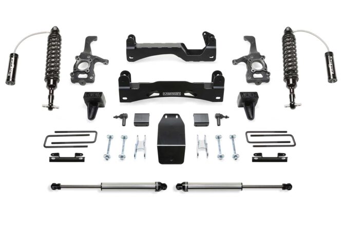 Performance Lift System; 6 in. Lift; w/Front Dirt Logic SS 2.5 Coilover Resi; Rear Dirt Logic SS Shocks;