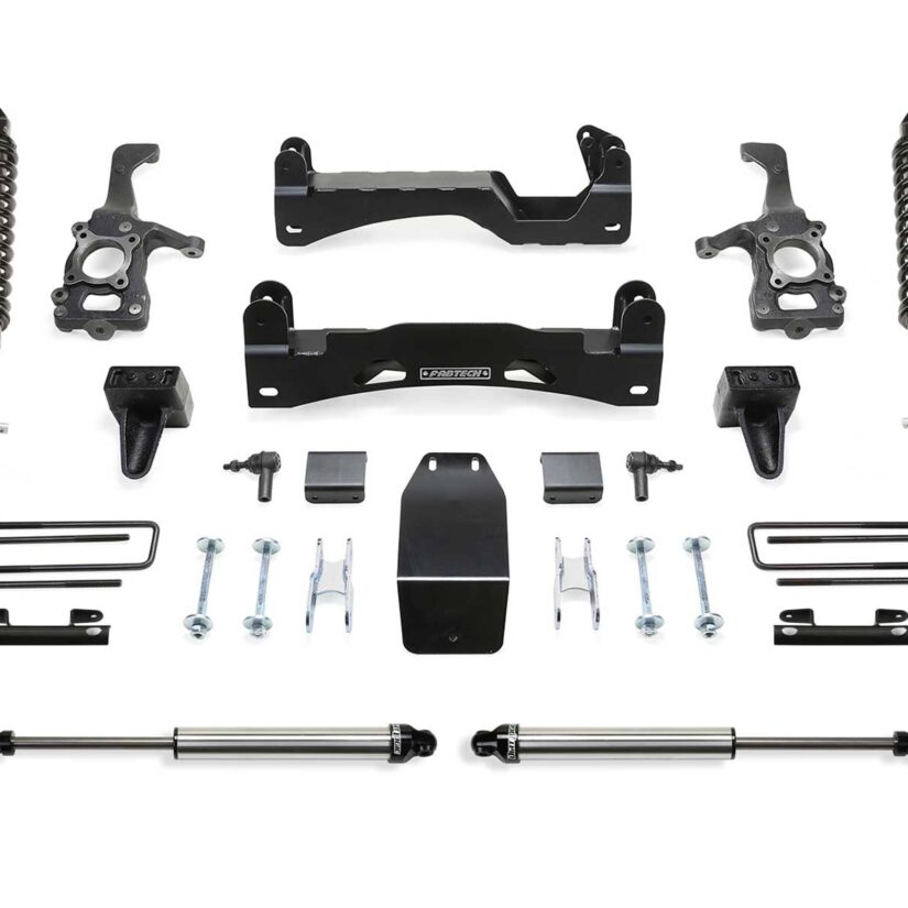Performance Lift System; 6 in. Lift; w/Front Dirt Logic SS 2.5 Coilover Resi; Rear Dirt Logic SS Shocks;