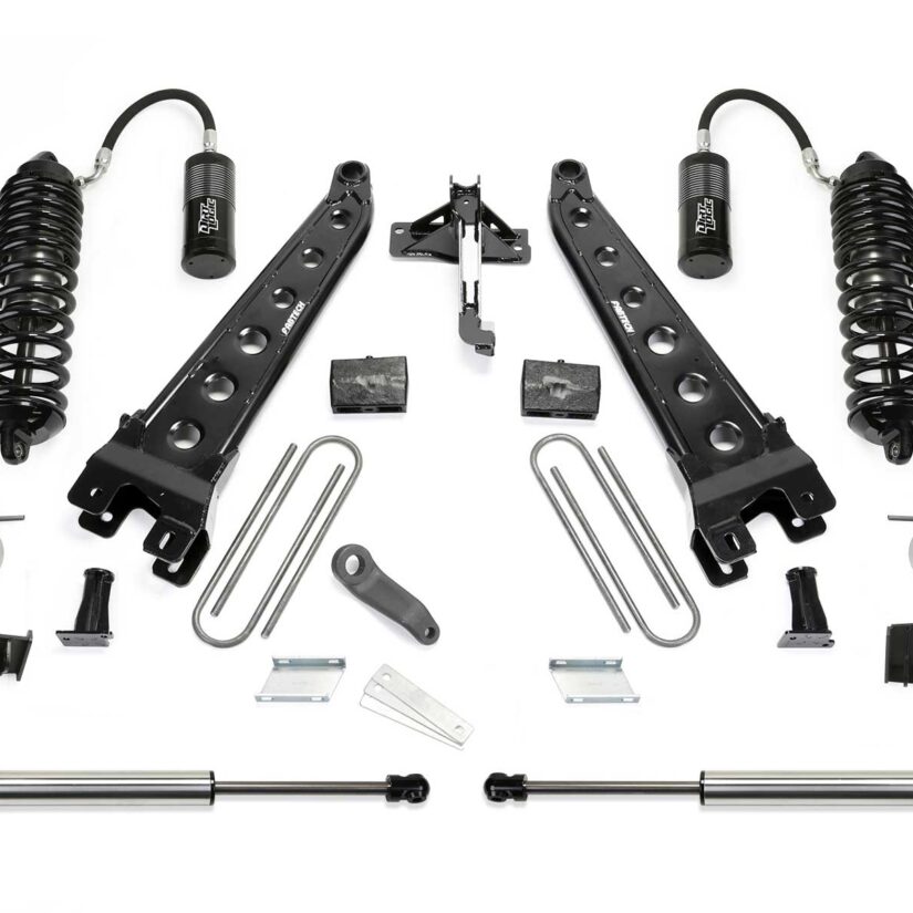Radius Arm Lift System; 6 in. Lift; w/Front Dirt Logic 4.0 Resi Coilovers And Rear Dirt Logic 2.25 Shocks;