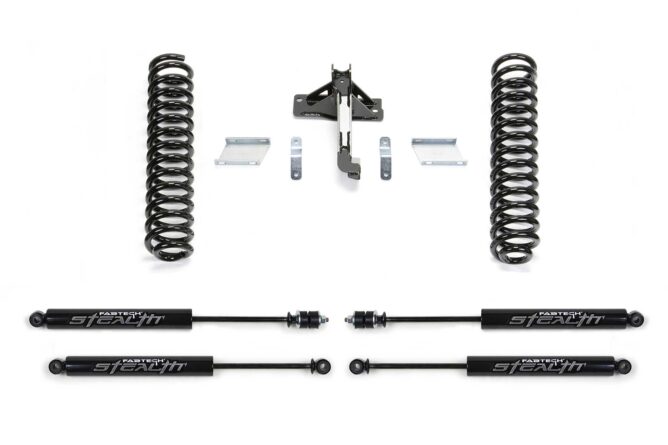 Fabtech 2.5 in. BUDGET COIL KIT W/STEALTH 17-20 FORD F250/F350 4WD DIESEL