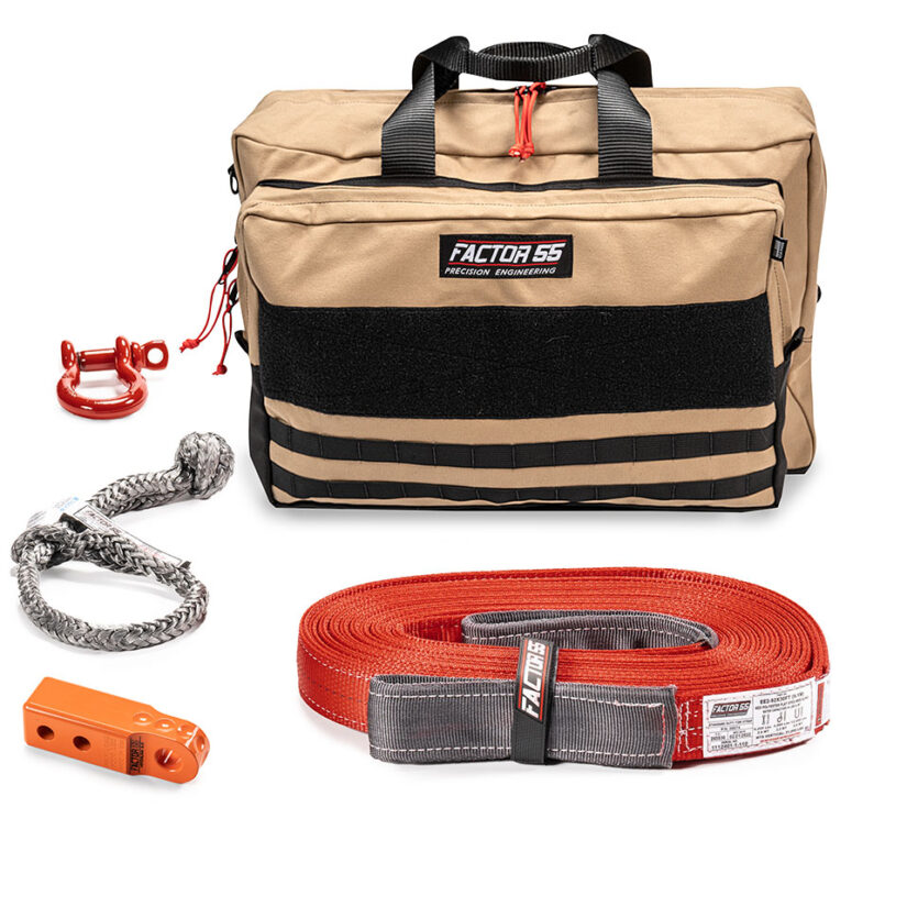 Factor 55 00485-07-LARGE OWYHEE RECOVERY KIT (ORANGE HITCHLINK AND LARGE BAG)