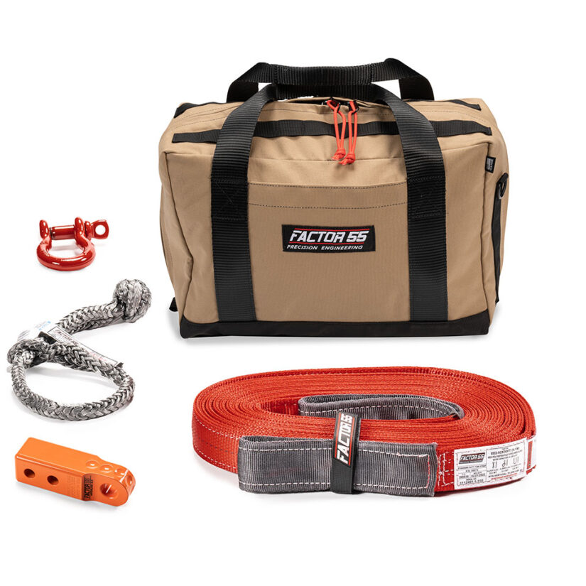 Factor 55 00485-07-MEDIUM OWYHEE RECOVERY KIT (ORANGE HITCHLINK AND MED BAG)