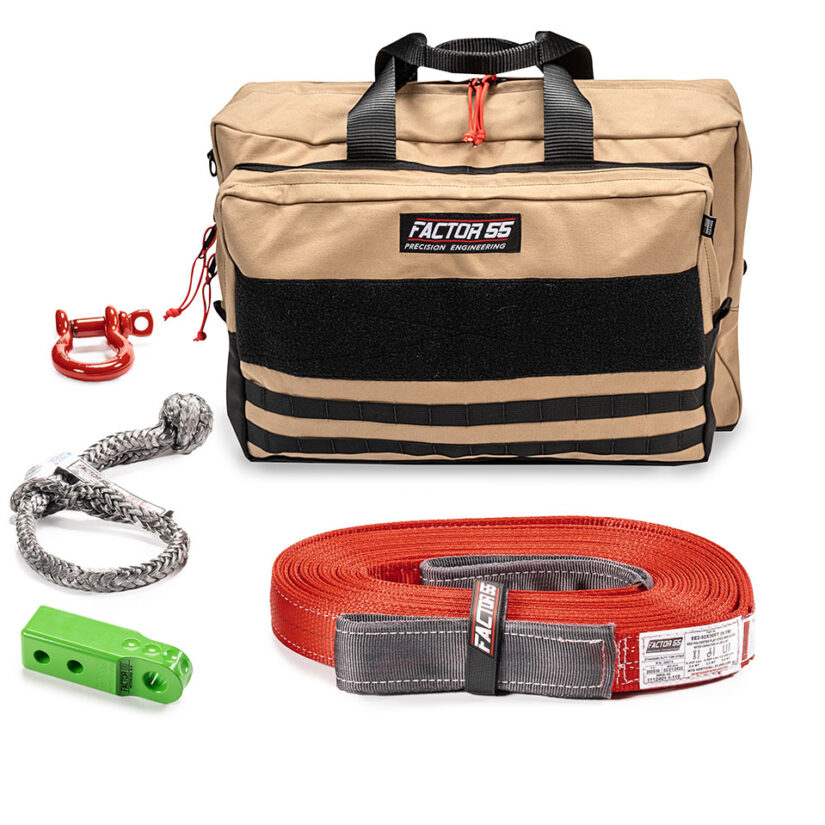 Factor 55 00485-08-LARGE OWYHEE RECOVERY KIT (GREEN HITCHLINK AND LARGE BAG)