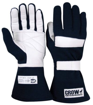 Junior Driving Gloves Black Large SFI-3.3/5