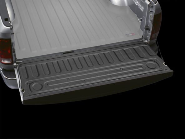 WeatherTech® TechLiner® Tailgate Protector; Will Not Fit Models Equipped w/Optional Tailgate Work Surface; Black;