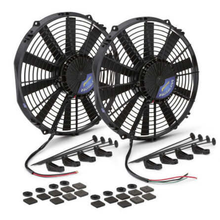 Universal Brushless Fan Dual 12in Straight Blade