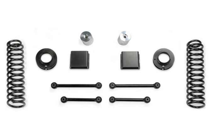 FabTech 3in Sport System Component Box Kit - JT Diesel
