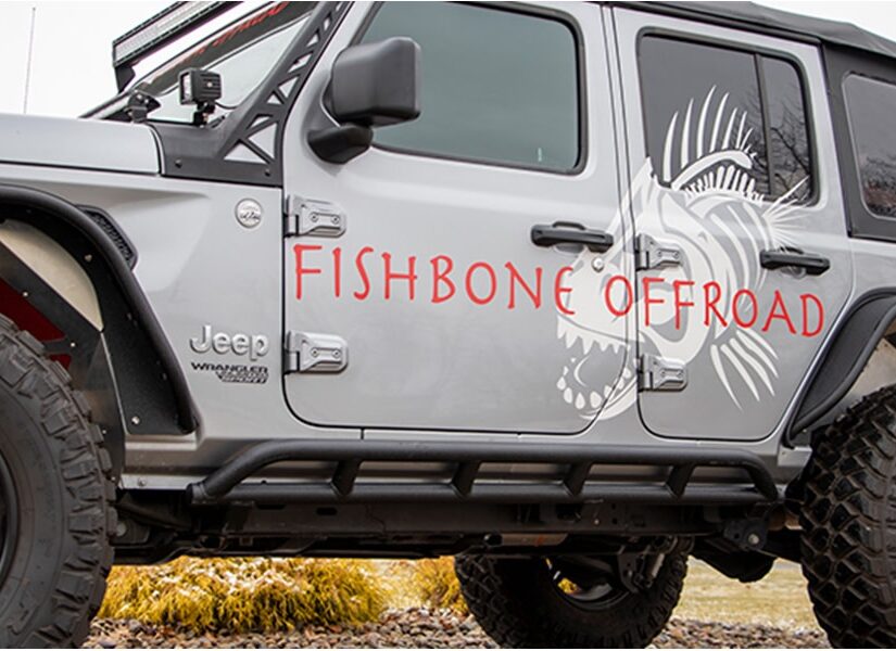 Fishbone Offroad Rocker Guards  - JL 4Dr