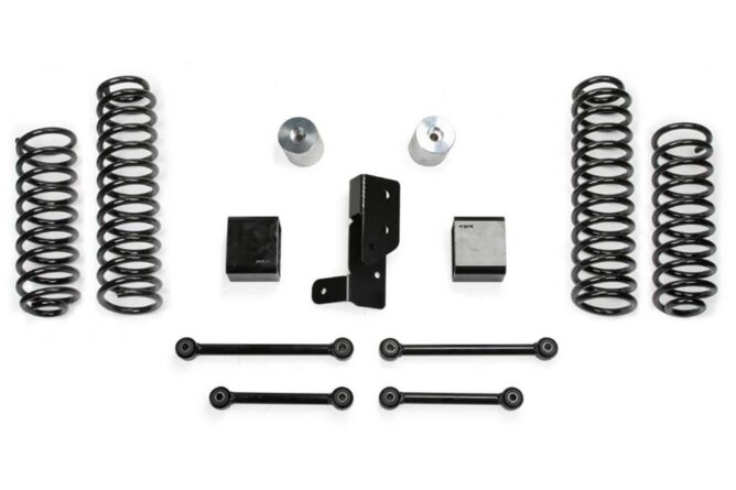 FabTech 3in Sport System Component Box Kit - JL 4XE