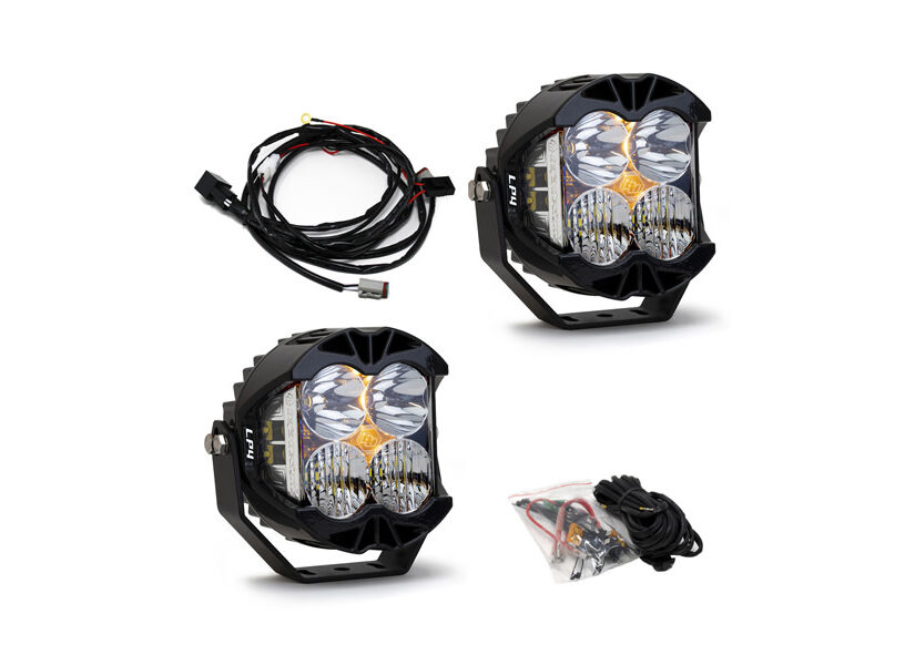 Baja Designs LP4 Pro Series Driving Combo LED Lights - Pair