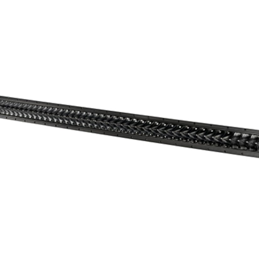 Universal Lighting Auxiliary Lamps; 50 in.; Black Magic Tough; Double Row Curved Lightbar; 1GJ;