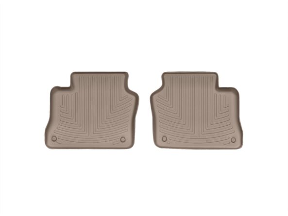 FloorLiner™ DigitalFit®; Tan; Rear; 2 Piece;