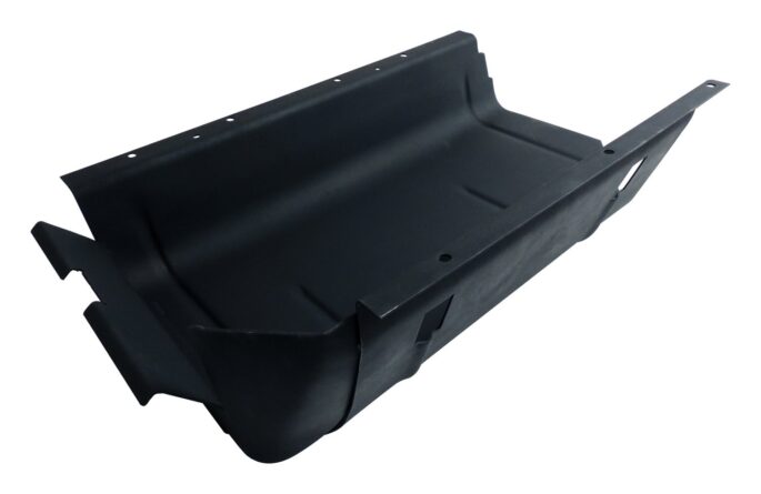 Crown Automotive - Steel Black Fuel Tank Skid Plate