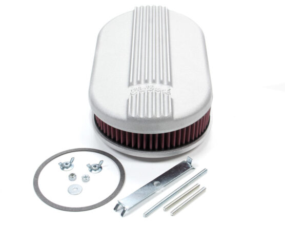 Air Cleaner Kit Classic Finned Small Oval