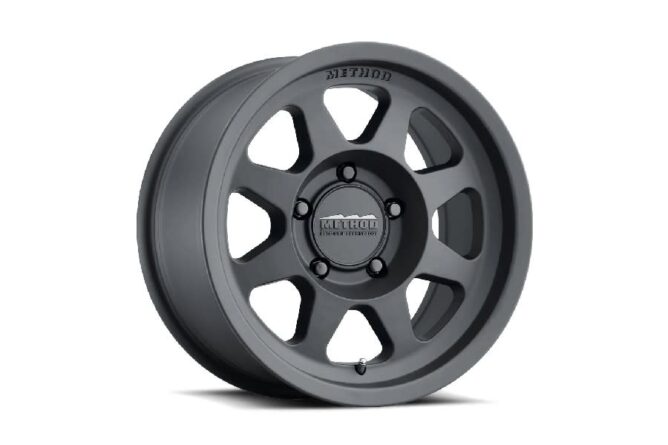 Method Race Wheels 701 Series Bead Grip Wheel 17x9 5x5 12mm Offset Matte Black - JK/JL