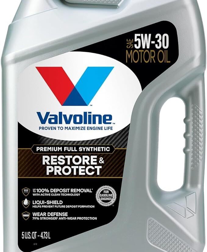 0w20 Motor Oil Restore & Protect 5 Quart Bottle