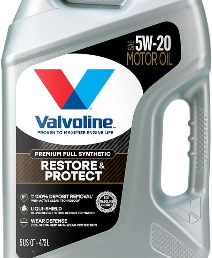 5w20 Motor Oil Restore & Protect 5 Quart Bottle