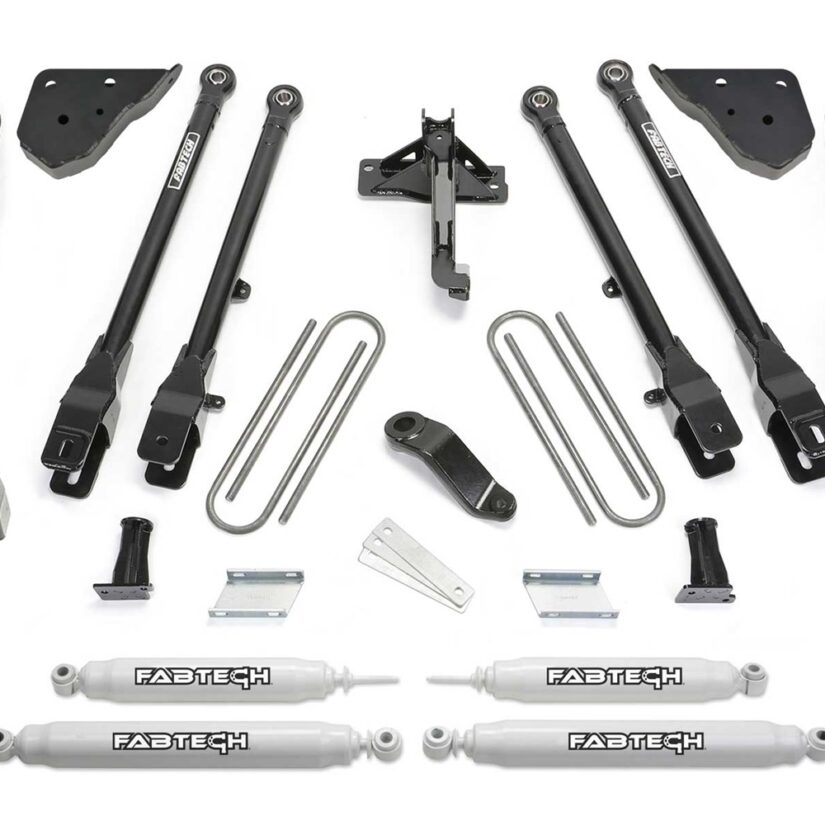 4 Link Lift System; 6 in. Lift; w/Coils And Performance Shocks;