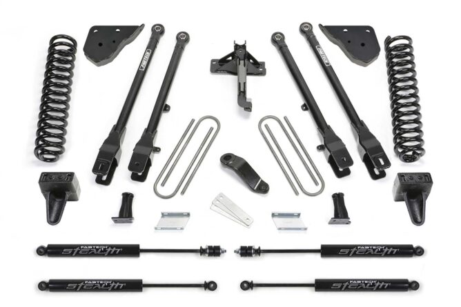4 Link Lift System; 6 in. Lift; w/Coils And Stealth Shocks;