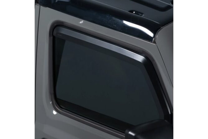 Putco Front and Rear Element Window Deflectors - Matte Black - JT/JL